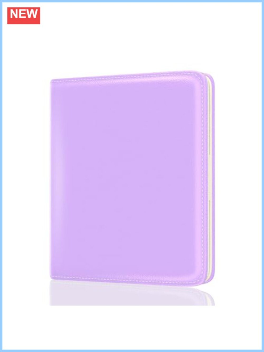 Slim RFID Bifold Leather Wallet with Zipper Coin Pocket & ID Window